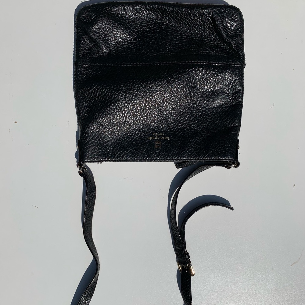 Kate Spade Black Leather side purse